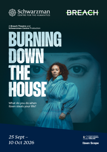 burning down the house event poster