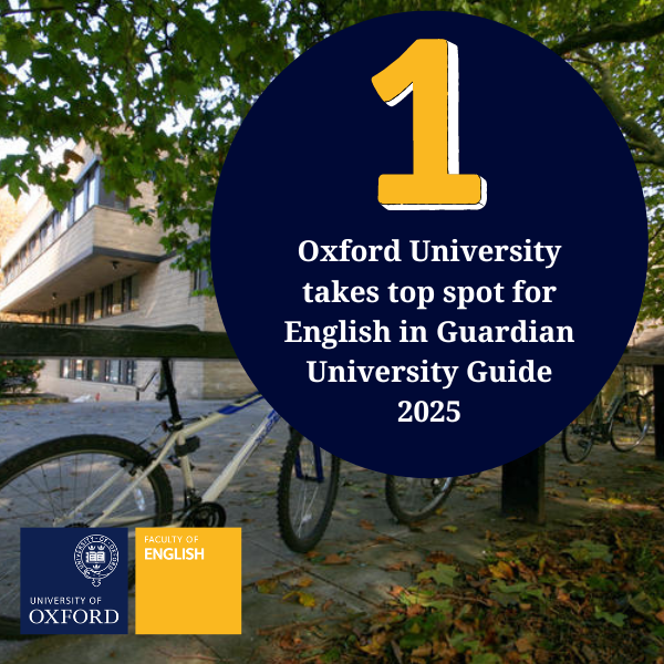 University of Oxford takes top spot for English in Guardian University
