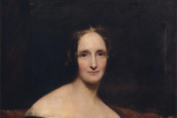 Portrait of Mary Shelley by Richard Rothwell