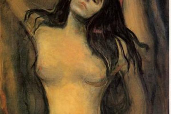 edvard munch madonna painting 1894 