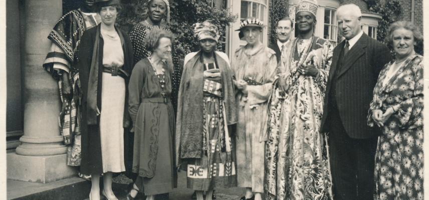 Lady Ademola at St Hugh's, 1937