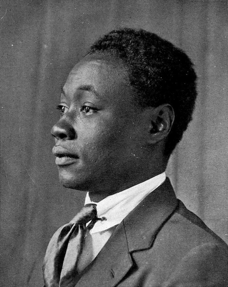 Portrait photograph of Claude McKay, 1920