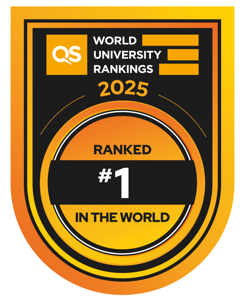 qs university rankings top spot badge