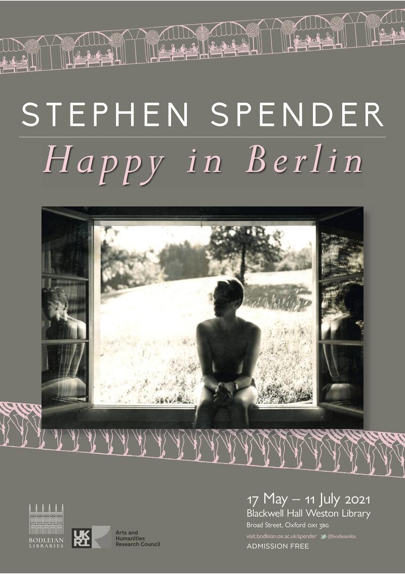 Happy in Berlin exhibition poster