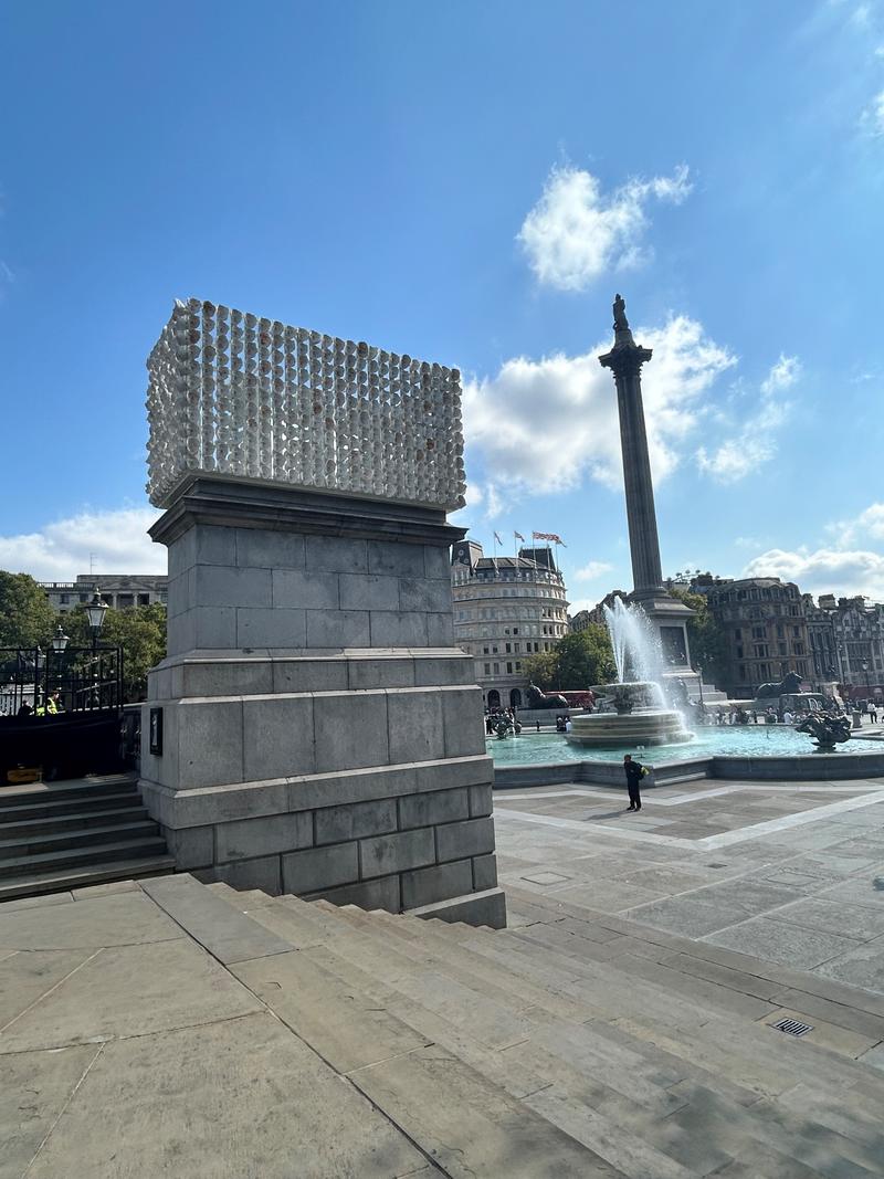 fourth plinth sculpture in trafalgar square