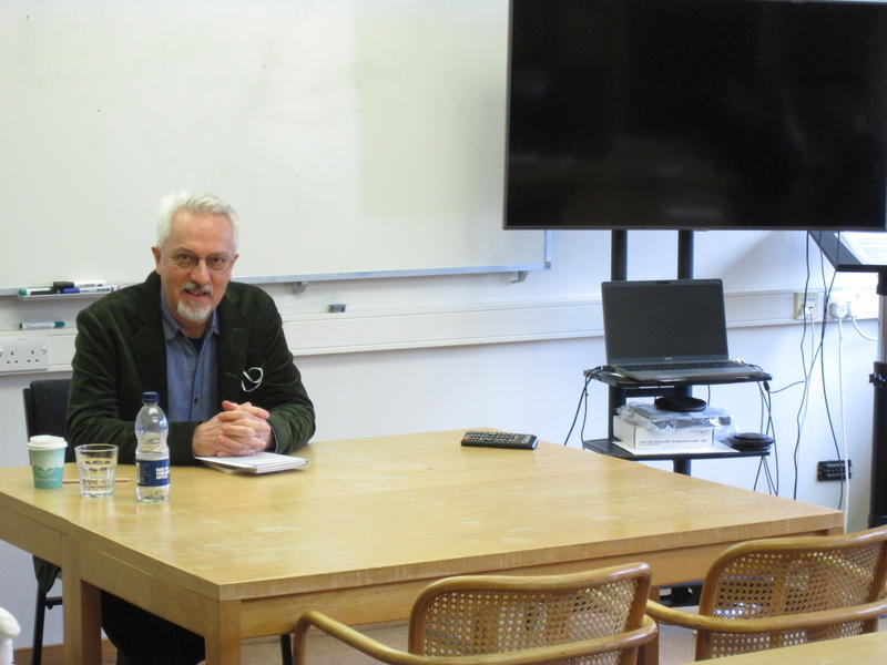 Alan Hollinghurst workshop