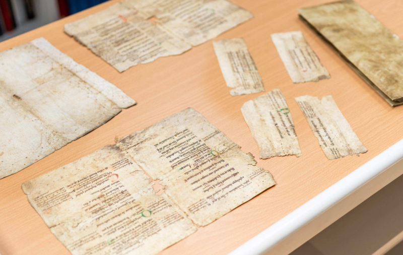 manuscript fragments