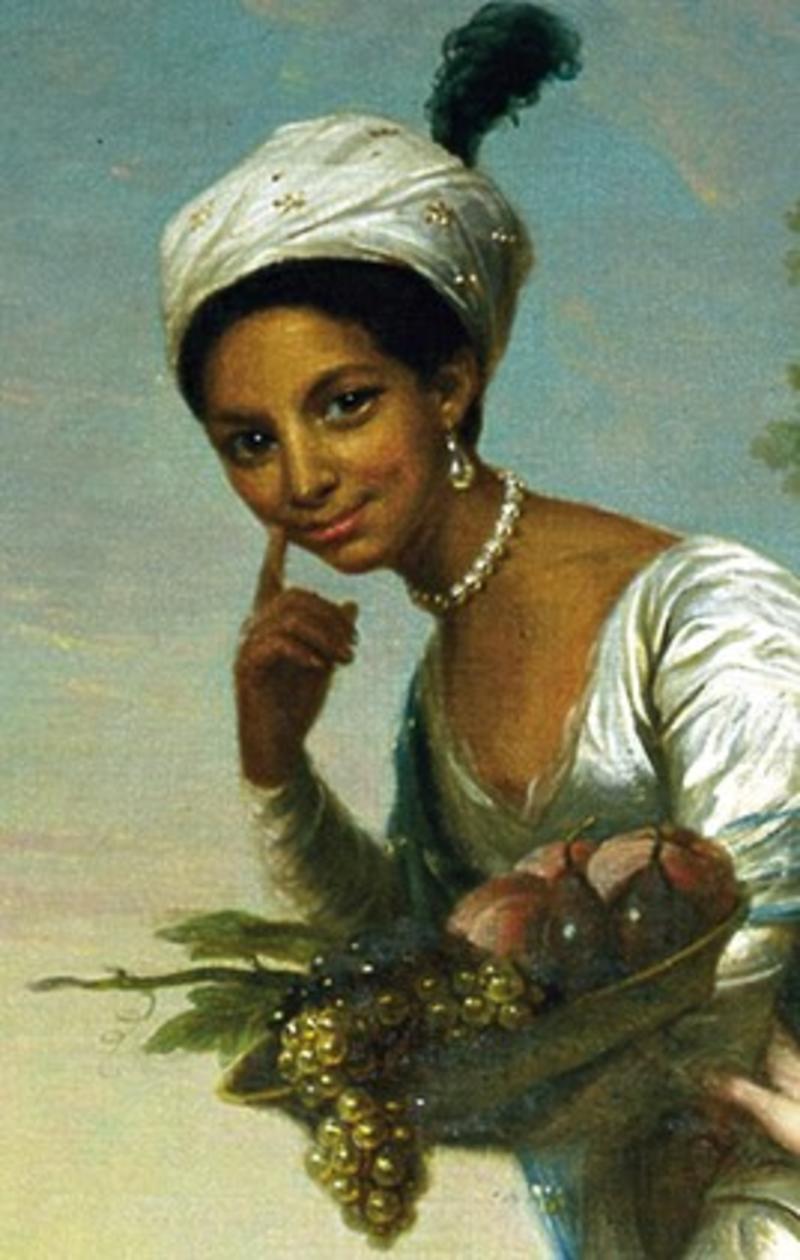 miniature from portrait of dido belle png