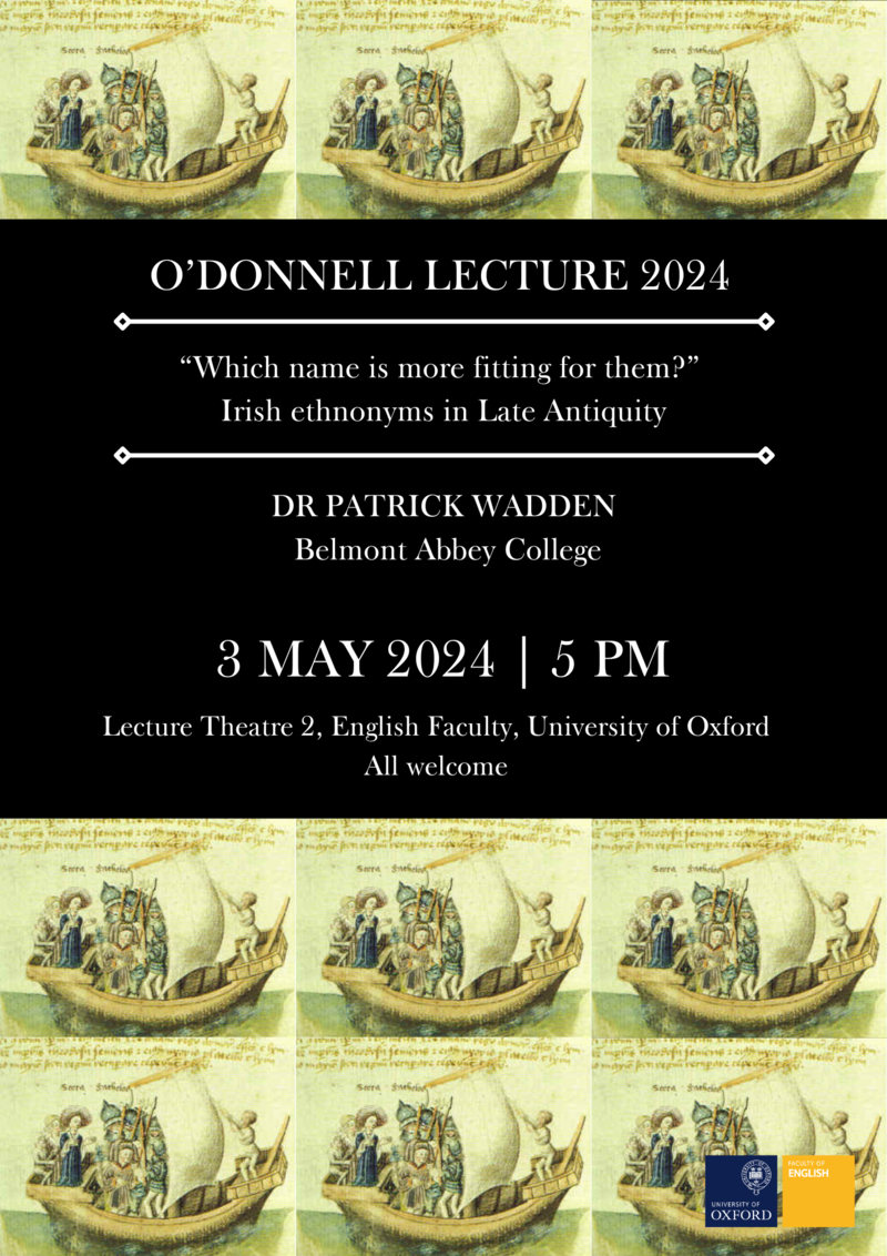 o donnell lecture 2024 poster