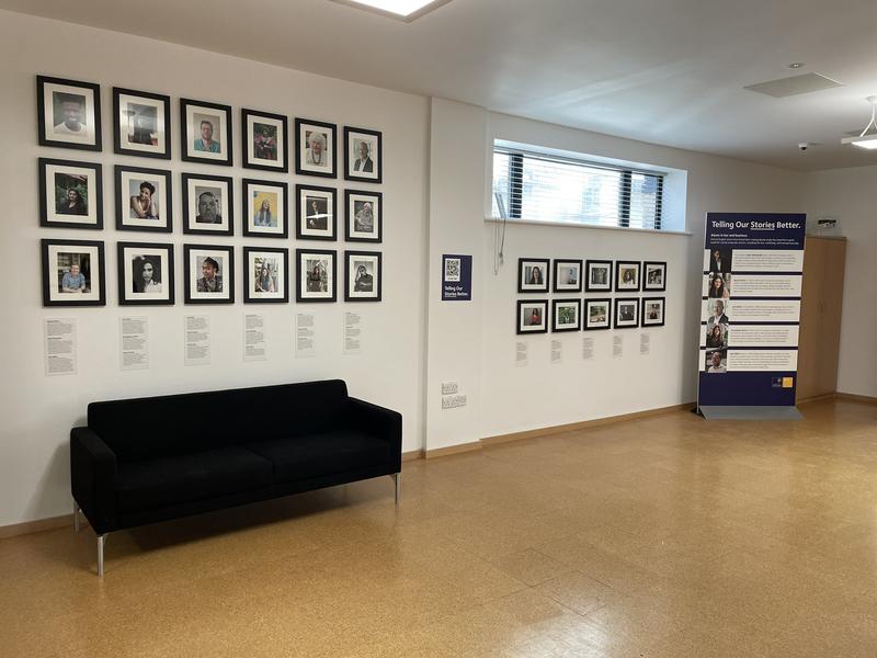 Alumni photo exhibition in English Faculty Foyer