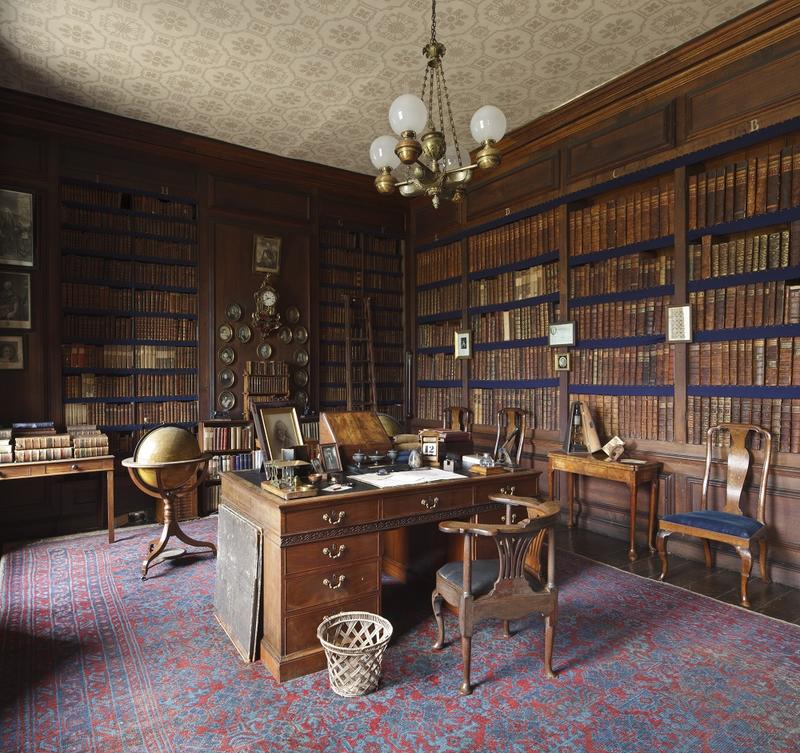 The Library at Erddig, Wrexham