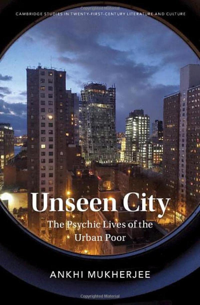 unseen city book cover. Cityscape at night