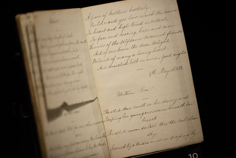 write cut rewrite exhibition manuscript