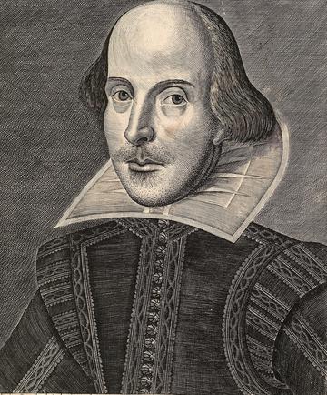 shakespeare engraving 1623 from the first folio edition