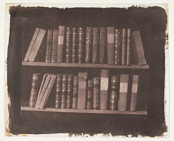 a scene in a library by henry fox talbot