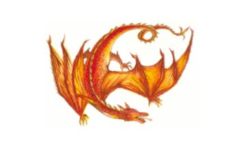 Fantasy Literature resources dragon logo