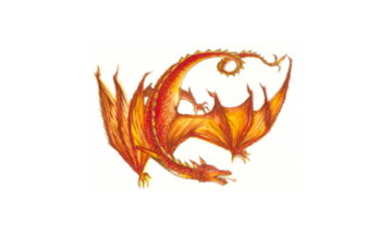 Fantasy Literature resources dragon logo