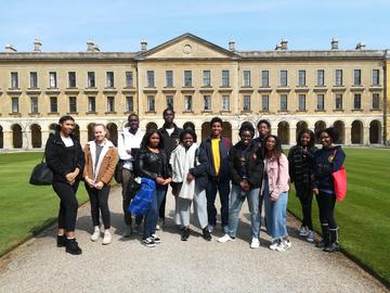 Group of students at Magdalen College