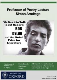 Image of Professor of Poetry poster HT17