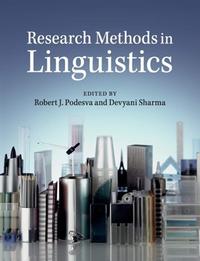 research methods in linguistics book cover