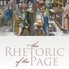 the rhetoric of the page book cover